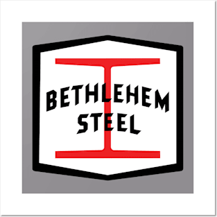 Bethlehem Steel Mill Logo Posters and Art